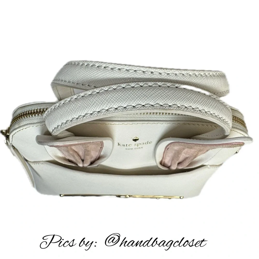 KATE SPADE MAKE MAGIC RABBIT BUNNY MAISE SATCHEL CROSSBODY SHOULDER BAG